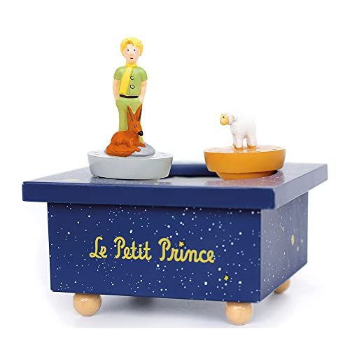Trousselier 6295230 Spieluhr mit tanzenden Figuren für Kinder, Der kleine Prinz, magnetisch, Musikbox, Musikspieluhr, 1 Stück (1er Pack)