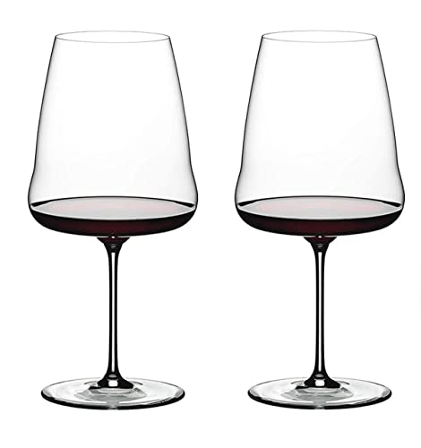 Dekomiro Set Rotweinglas Set Winewings Cabarnet Sauvignon 1234/0 im 2 er mit Glasreinigungstuch