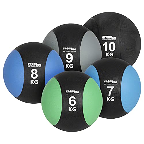 Sport-Tec Medizinball-Set 5-TLG, 6-10 kg