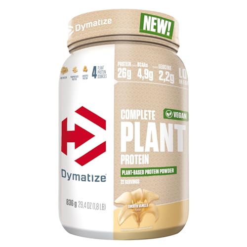 Dymatize Plant Protein Powder Vanilla 836g