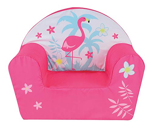 Fun House 713133 Flamingo Sessel Club aus Schaumstoff für Kinder