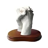 Machen Sie eine 3D-Skulptur aus Ihren Händen, alles, was Sie für 3D-Drucke benötigen. Perfektes Geschenkset für Hochzeiten, Taufen, Muttertag, Vatertag, Weihnachten, Jubiläum, etc. 2 Hände (mit Ständer)