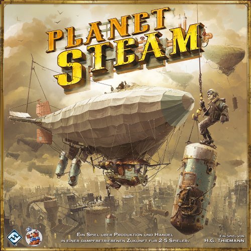 Asmodee HE539 - Planet Steam Brettspiel