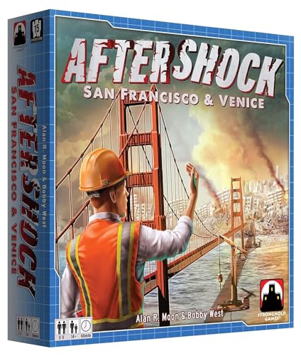 Stronghold Games STG02015 Nachbeben Venedig Aftershock: San Francisco & Venice, Nicht zutreffend, Einheitsgröße