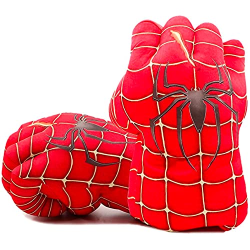 EIN Paar Riesen Boxhandschuhe Spider-Man | Superhelden | Kinderspielzeug | Schaumstofffäuste mit Befestigungen | Ungewöhnliches Geschenk | Cosplay | Halloween | Verkleidung | Kostüm | OriginalCup®
