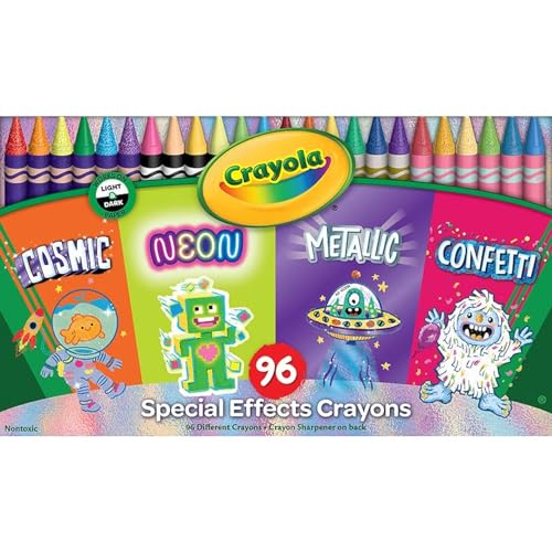 Crayola® Buntstifte mit Spezialeffekt, 96 Stück
