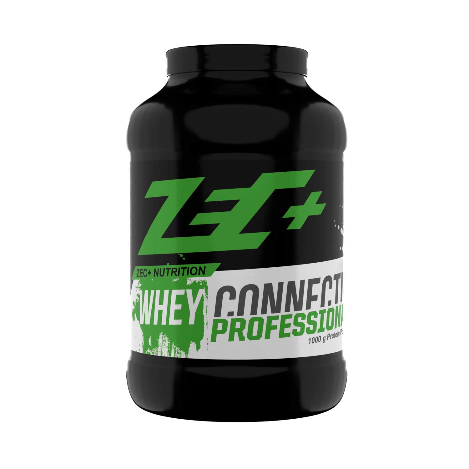 Zec+ Nutrition Whey Connection Professional – 1000 g, Mehrkomponenten Protein-Pulver, Geschmack Neutral