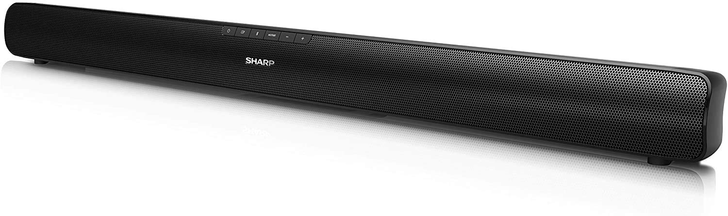 SHARP HTSB95 2.0 Soundbar 40W (USB, Bluetooh, HDMI, Optisch, AUX-In (3,5mm), Breite: 80 cm), schwarz