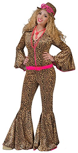 Jumpsuit Panter Wild Katzen Kostüm Damen Gr. 40 42