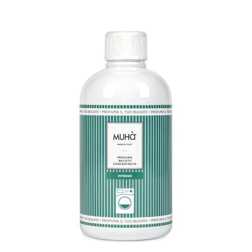 Muhà Wäscheparfüm-Konzentrat für einen erfrischenden Duft, 10 Düfte, 400 ml (Intensiv)