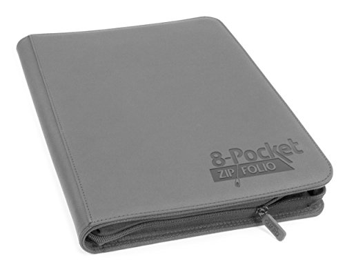 Ultimate Guard UGD010439 - 8-Pocket Zip Folio Xeno Skin, grau