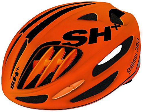 H&S SH bh173841000ar0314 Herren Helm, Fahrrad, Schwarz/Orange Matt, 53 – 57