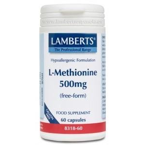 L-Metionina 60 Kapseln à 500 mg Lamberts