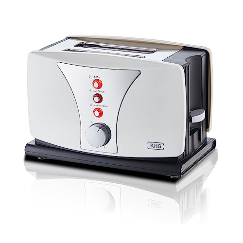 KHG Toaster Weiß Kunststoff 27,0cm B x 18,5cm H