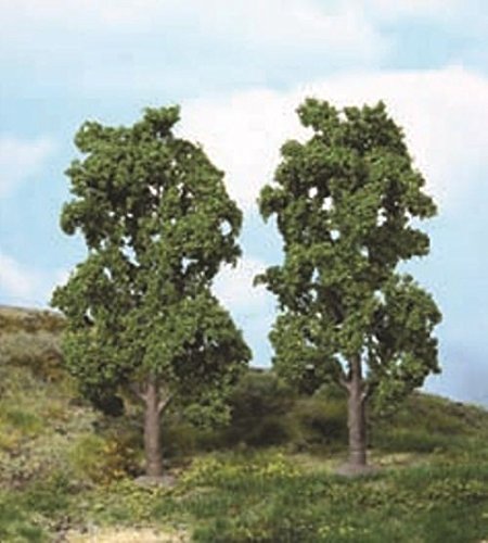 Heki 1980 Kastanienbäume, 2 Stück, Höhe 20 cm, Mehrfarbig