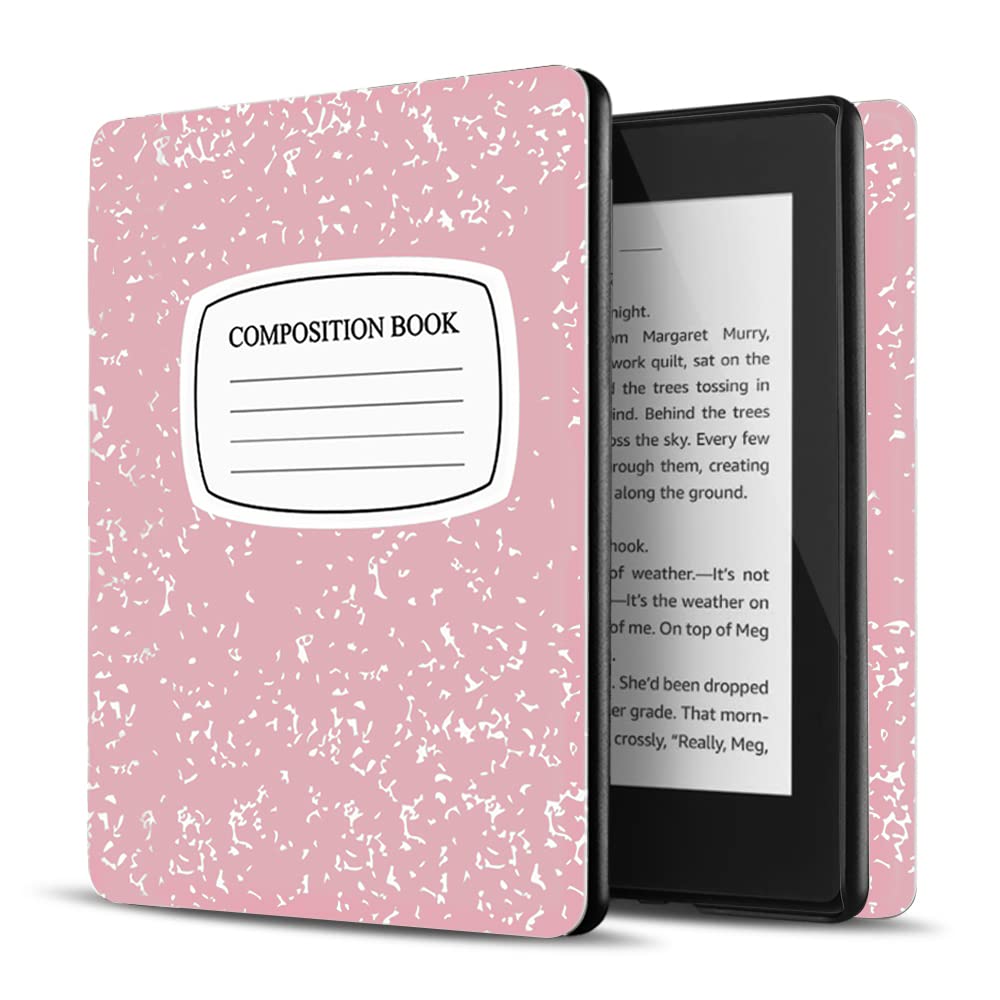 TNP Hülle für Kindle Paperwhite 10. Generation 2018 Modell PQ94WIF, Kindle Case für Amazon Kindle Paperwhite 6-Zoll, mit Auto Einschlafen/Aufwachen Funktion, superleichte Hülle, Rosa