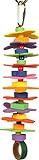 A & E Cage Company 001440 Happy schildkrötenschnabel Flower Power Spielzeug farbenreiche