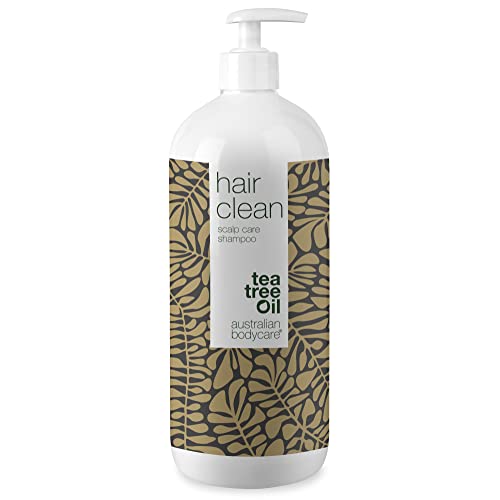 Hair Clean 1000 ml - Teebaum Shampoo | Anti-Schuppen-Kopfhautbehandlung für trockene, schuppige, juckende Kopfhaut | Befreien Sie sich von gereizter Kopfhaut | Pflege bei Psoriasis und Ekzemen | Vegan