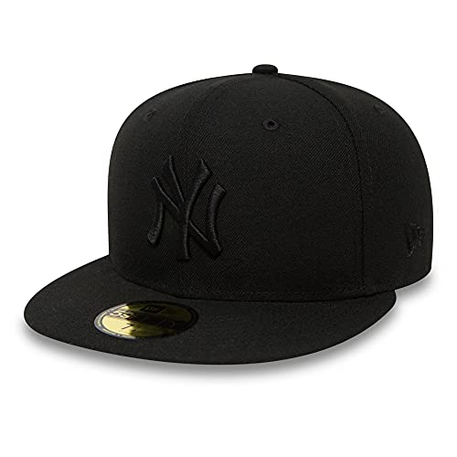 New Era Baseball Cap 59FIFTY NY Yankees Black on Black Gr. 7