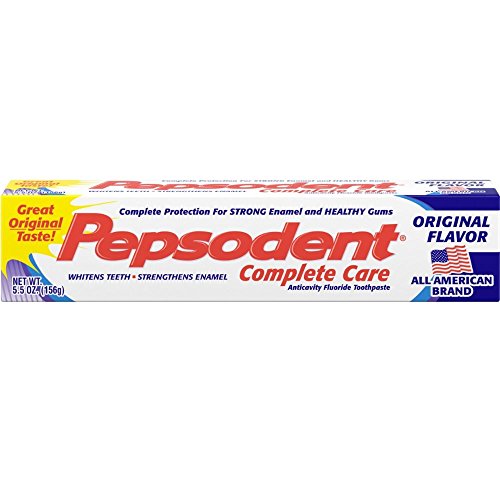 Pepsodent Complete Care Zahnpasta Original Flavor, 5,5 Unzen, (4 Stück)
