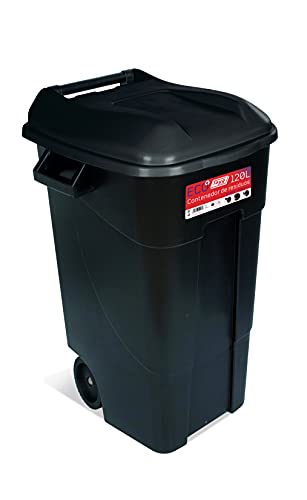 Tayg EcoTayg 442070 Abfallbehälter, Eco, 120 l, Schwarz