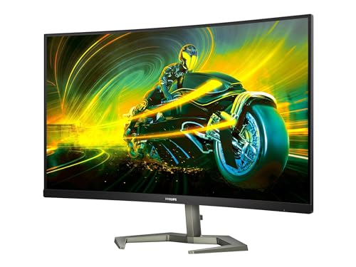 Philips Momentum 32M1C5500VL - 32 Zoll Quad HD Curved Gaming Monitor, 1 ms MPRT, 165 Hz, FreeSync Premium, HDR10 (2560x1440, DisplayPort, HDMI) schwarz