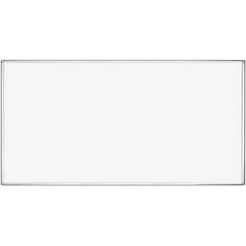 Franken Whiteboard PRO, emailliert, Wandmontage im Hoch- & Querformat, Stahl weiß lackiert & Aluminiumrahmen, magnethaftend, Ablageschale, 1200 x 1800 mm