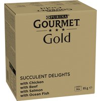 GOURMET Gold Saftig-feine Streifen Sorten-Mix