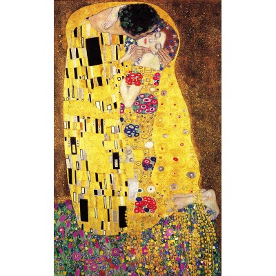 Puzzle Mich�le Wilson Puzzle aus handgefertigten Holzteilen - Gustav Klimt: Der Kuss 250 Teile Puzzle Puzzle-Michele-Wilson-P108-250