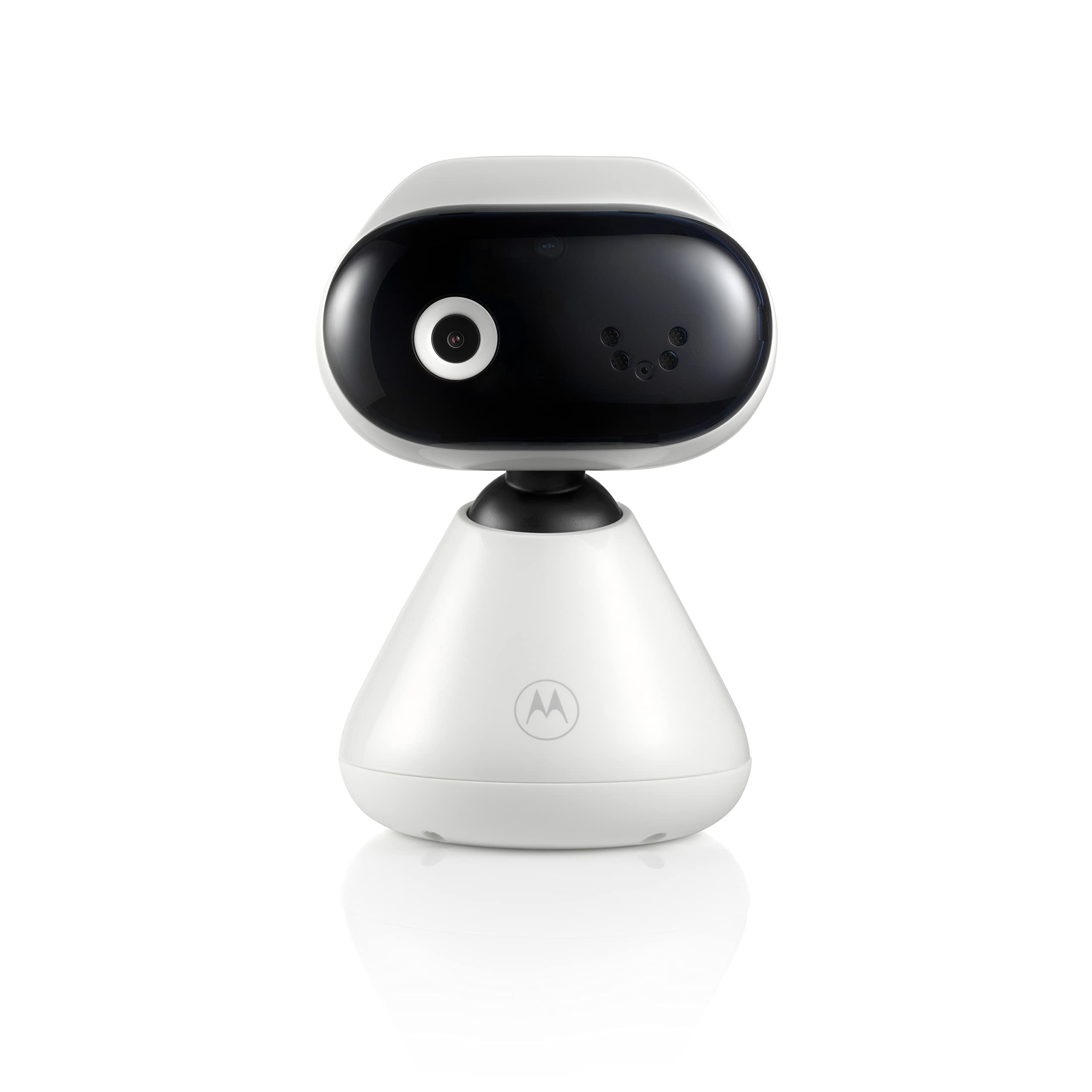 Motorola Nursery PIP1000 Babyphone mit Kamera - Überwachungskamera mit App - Baby Monitor - Nachtsicht, Digitalzoom, Schlaflieder und Zwei-Wege-Kommunikation - Wandmontage - Weiß