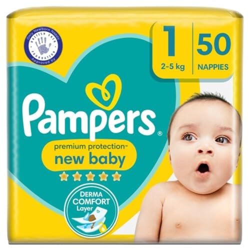 Pampers New Baby Size 1, 50-Count