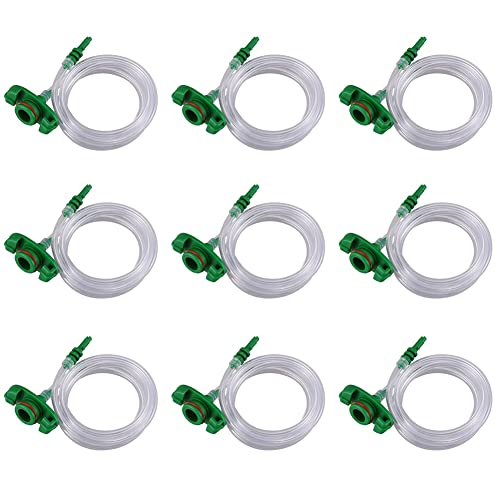 MARKELL 20 Stück Luftschlauch Klebstoffspender Spritzen Adapter Spritzen Stecker Adapter 30CC-50CC für Industrie