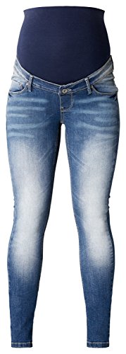 Noppies Damen Jeans OTB Skinny Tara Umstandsjeans, Blau (Stone Wash C295), 40 (Herstellergröße: 31)