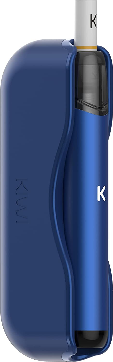 KIWI Starter Kit, Elektronische Zigarette mit Pod System, 400mAh, Powerbank 1450 mAh, 1,8 ml, Farbe Navy Blue, kein Nikotin, kein E-Liquid