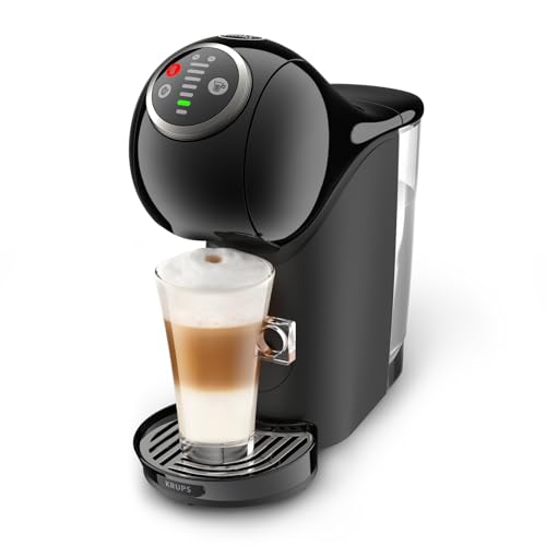Nescafé Dolce Gusto Krups Genio S PLUS KP3408, Kaffeemaschine für Espresso und andere Getränkekapsel, automatisch, Schwarz
