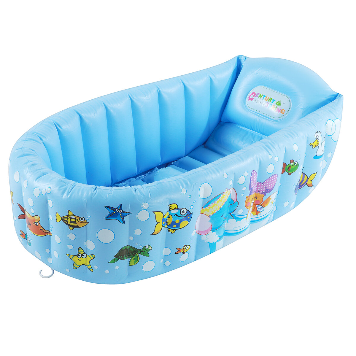 Baby aufblasbare Badewanne PVC Schwimmbad Duschbad zusammenklappbar Kinder tragbares Schwimmbad für 0-3 Jahre alt