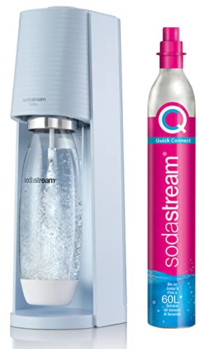 SodaStream Soda Maker Terra lightblue QC with CO2 & 1L PET bottle 1012811315 (1012811315)