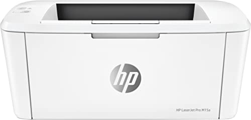 HP LaserJet Pro M15a Laserdrucker (Schwarzweiß Drucker, USB) weiß