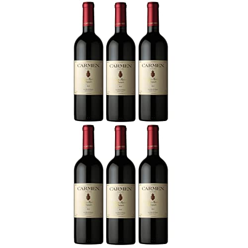 Carmen Wine Maker's Cabernet Sauvignon Blend Rotwein Wein trocken Chile I FeinWert Paket (6 x 0,75l)
