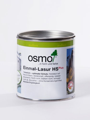 OSMO Einmal-Lasur HS Plus 375ml Silberpappel 9212