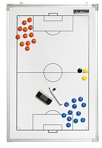 Derbystar Taktiktafel Aluminium Fussball, 45 x 30 cm, 4111000000