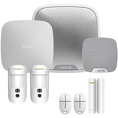 Ajax Systems Kit 1 Hub 2 Wi-Fi Inc Motion Cam und StreetSiren 23308