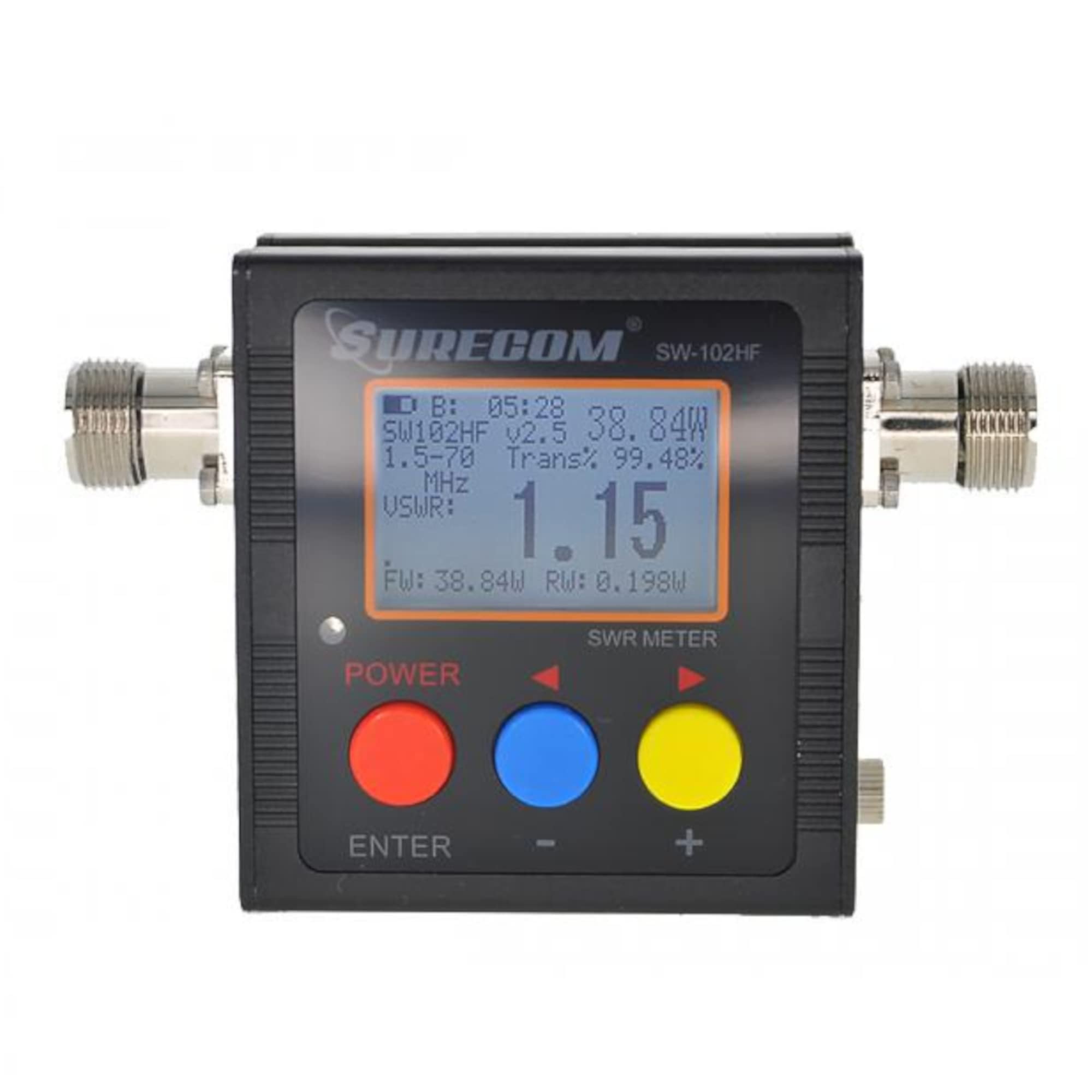 Surecom SW-102HF 1.5-70MHz V.S.W.R. and Power Meter