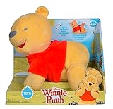 Simba 6315876875 - Disney Winnie the Pooh Krabbel mit mir, Plüschtier, krabbelt hinterher in 2 verschiedenen Geschwindigkeiten und singt ein Lied, sobald man den Arm drückt