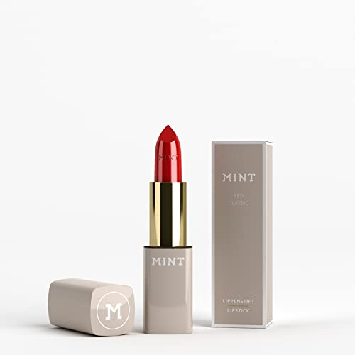 Mint Lippenstift mit Blaupigmenten (Red Classic) - By Dr. Mintcheva