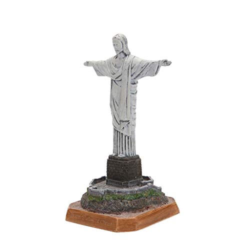 Skulptur Statue des Christus, Replik aus Kunstharz, Dekoration der Statue des Christus Rio de Janeiro 16 × 6 × 19,5 cm
