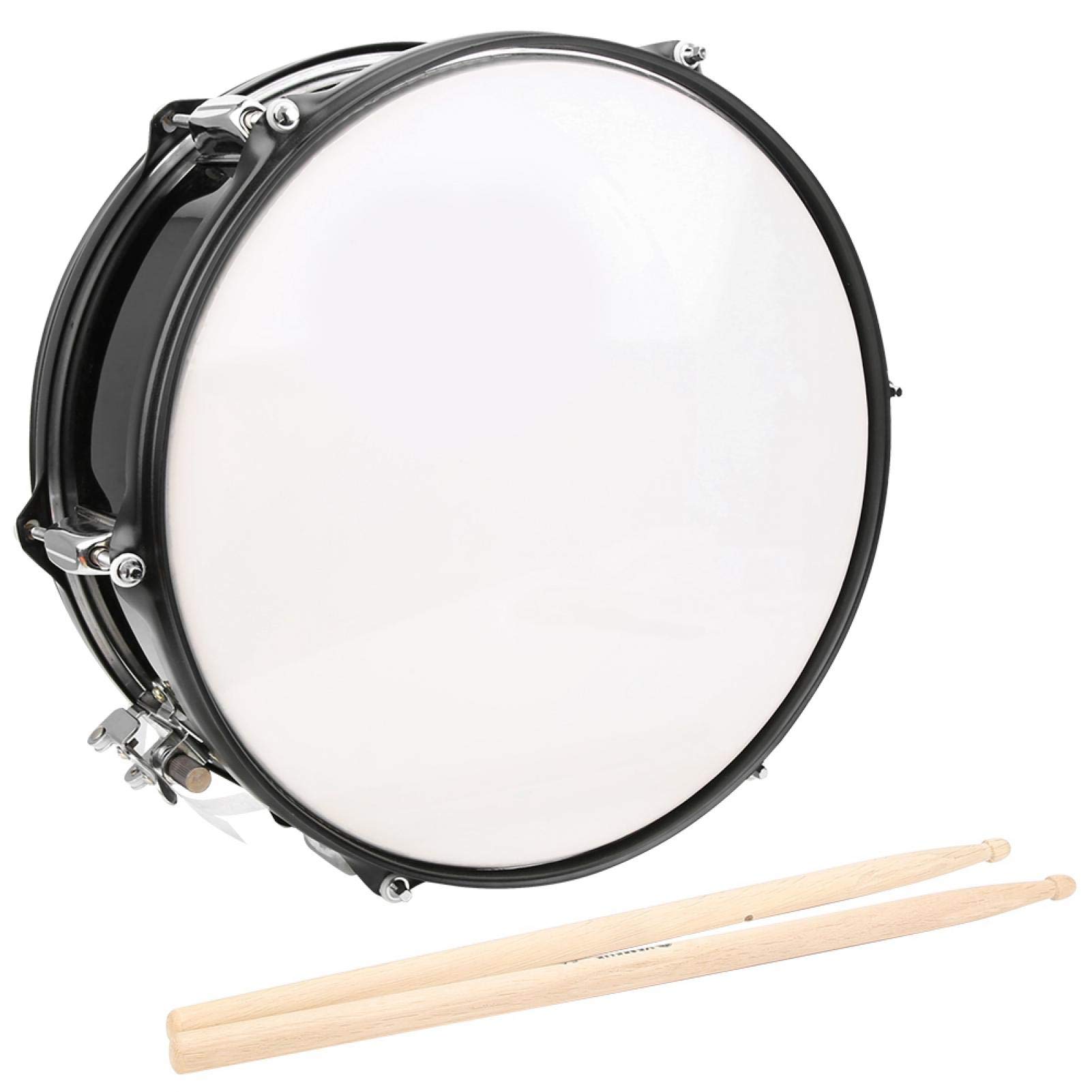 Nie rosten Snare Drum, 0,188 MM Export Außenhandel Trommel Haut Praxis Snare Drum, ABS Drum Bases Galvanikschrauben 1,3 MM Dicke für Drum Lovers Anfänger