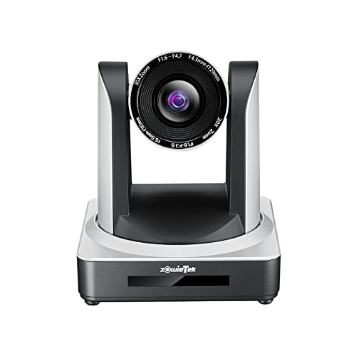 zowietek PTZ Pro Kamera 30X Live Streaming Kamera mit gleichzeitigen HDMI- und 3G-SDI-Ausgängen, PoE, IP-Steuerung, optischer Zoom Kirche IP-Kamera