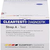 CLEARTEST 02886433 Strep A Kassettentest (20-er Pack)