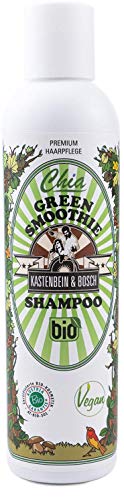 KASTENBEIN & BOSCH: Chia Green Smoothie Shampoo - Vegane Haarpflege in Naturkosmetik-Qualität für strapaziertes und beschwertes Haar (200ml)